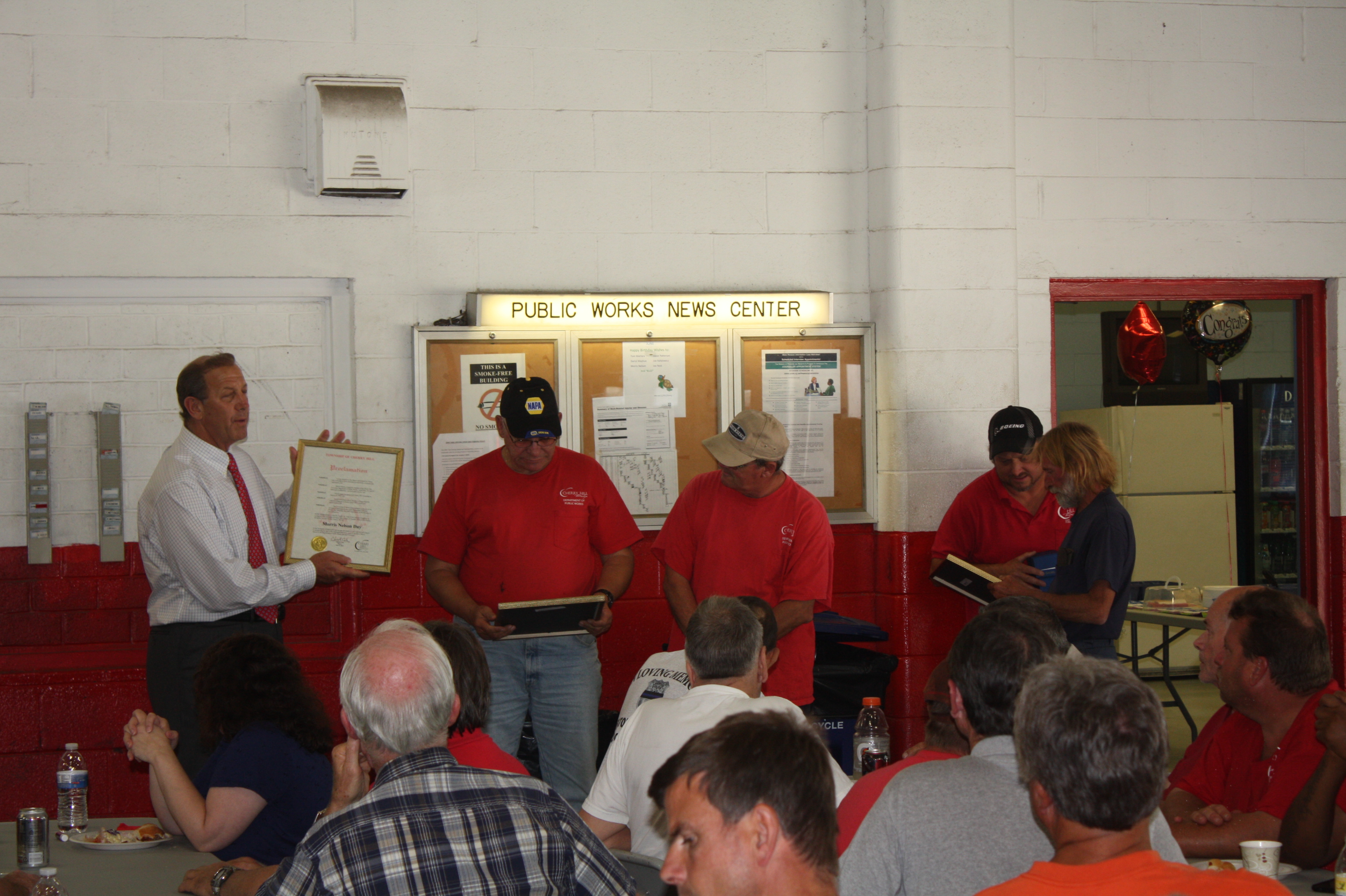 DPW retirement luncheon 1